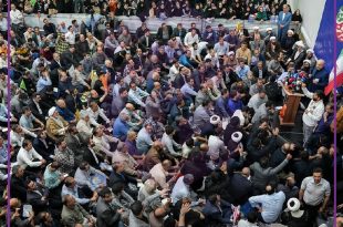 گردهمایی فعلان ستاد مردمی محمد باقر قالیباف