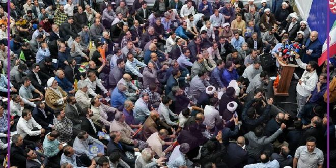 گردهمایی فعلان ستاد مردمی محمد باقر قالیباف
