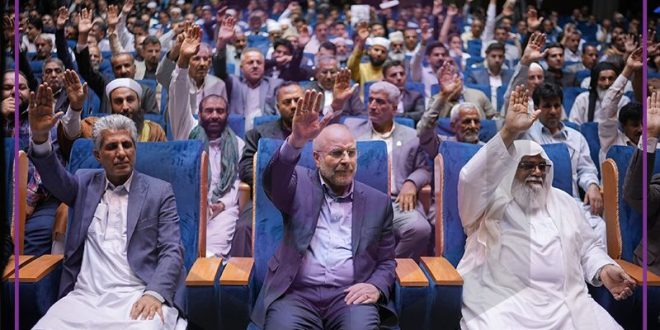 دیدار قالیباف با جامعه اهل سنت