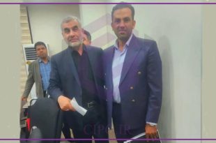 دکتر نیکزاد با روح الله قدرتی در ستاد