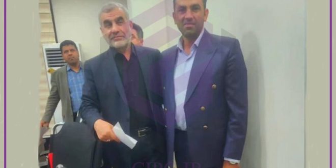 دکتر نیکزاد با روح الله قدرتی در ستاد